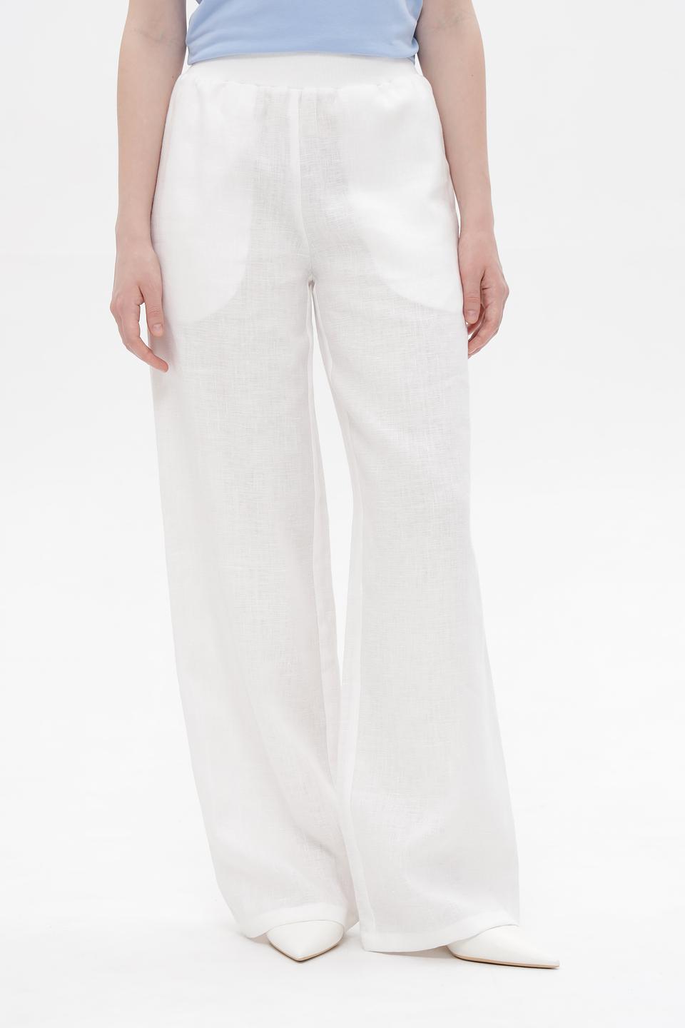 Брюки палаццо Electra style белые