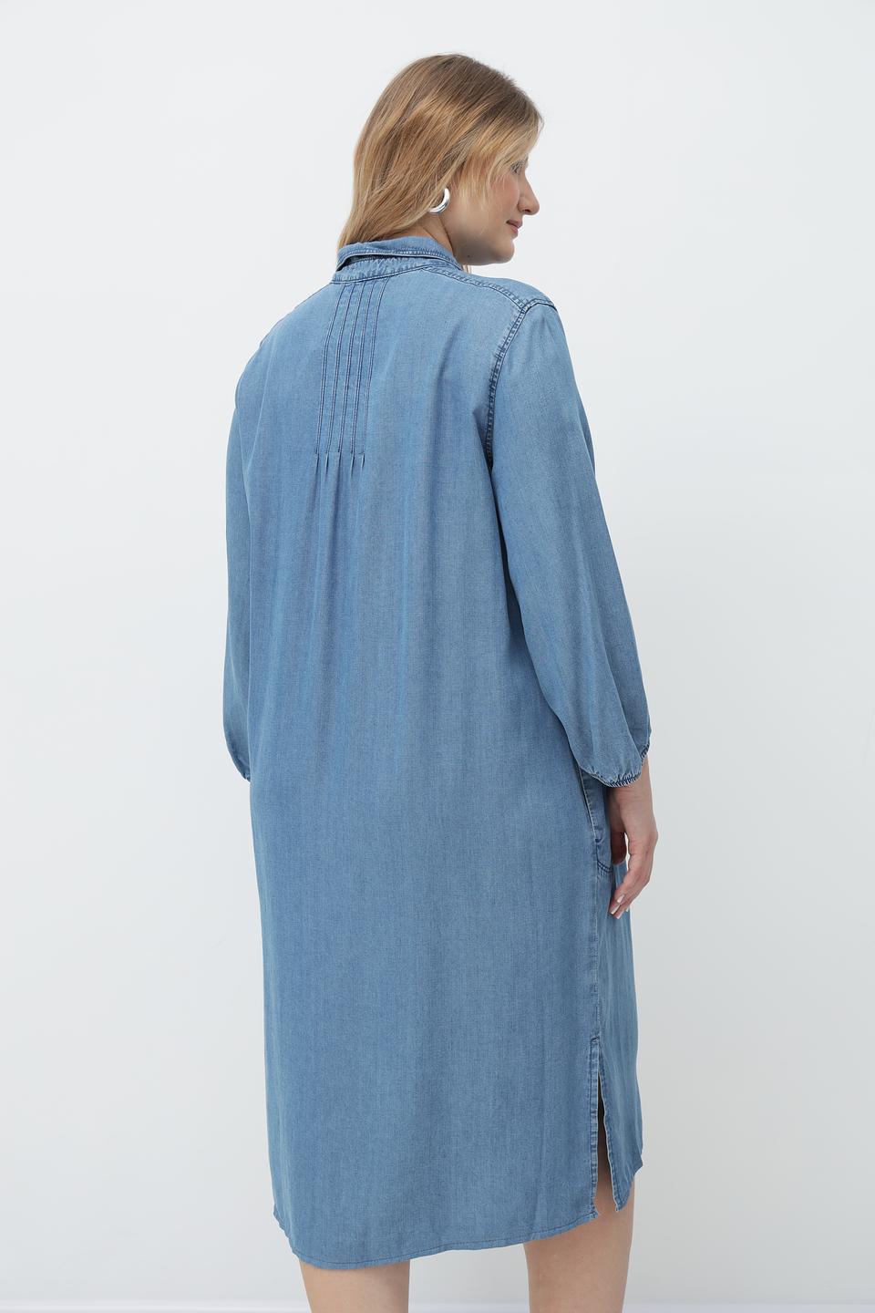 Платье рубашка Lebek джинсовое