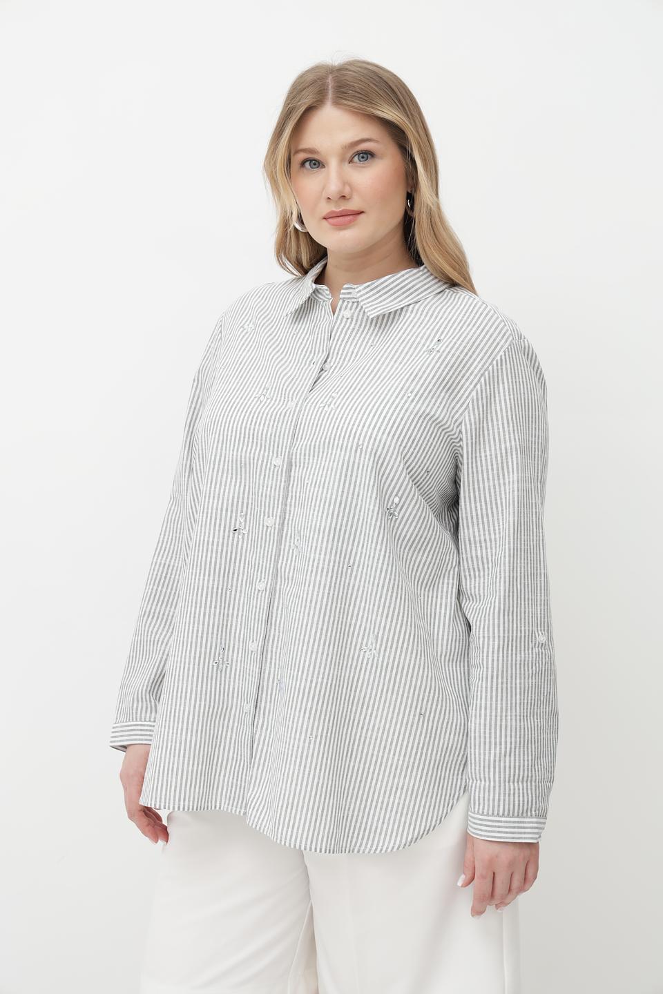 Блузка Via Appia в полоску