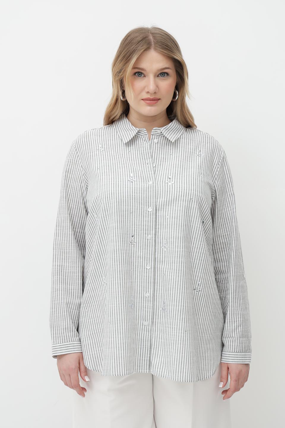 Блузка Via Appia в полоску