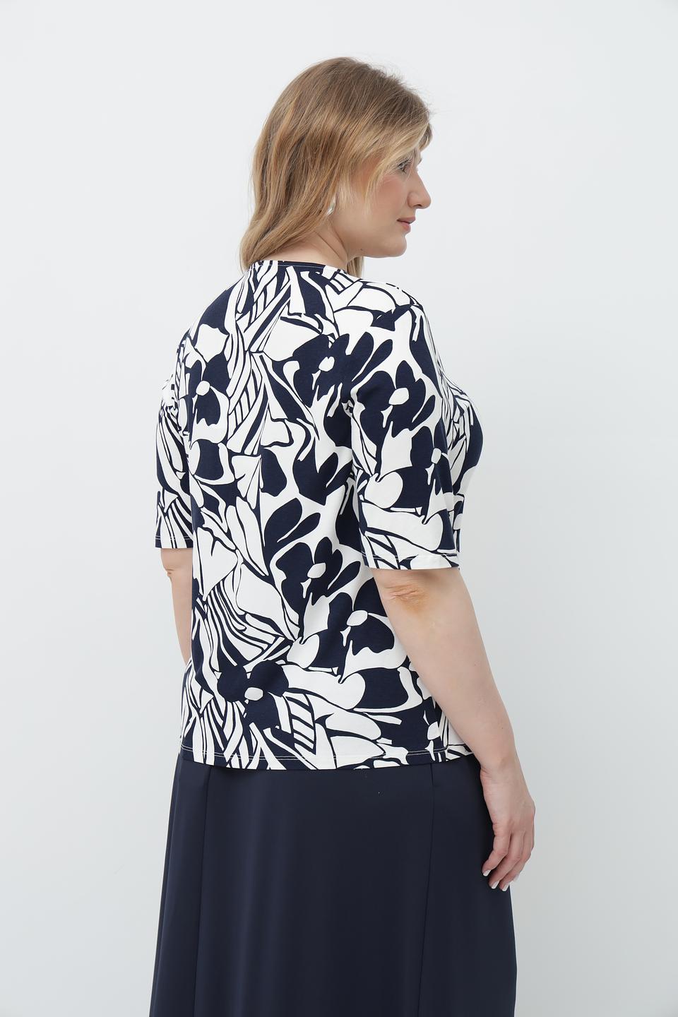 Футболка Barbara Lebek с принтом