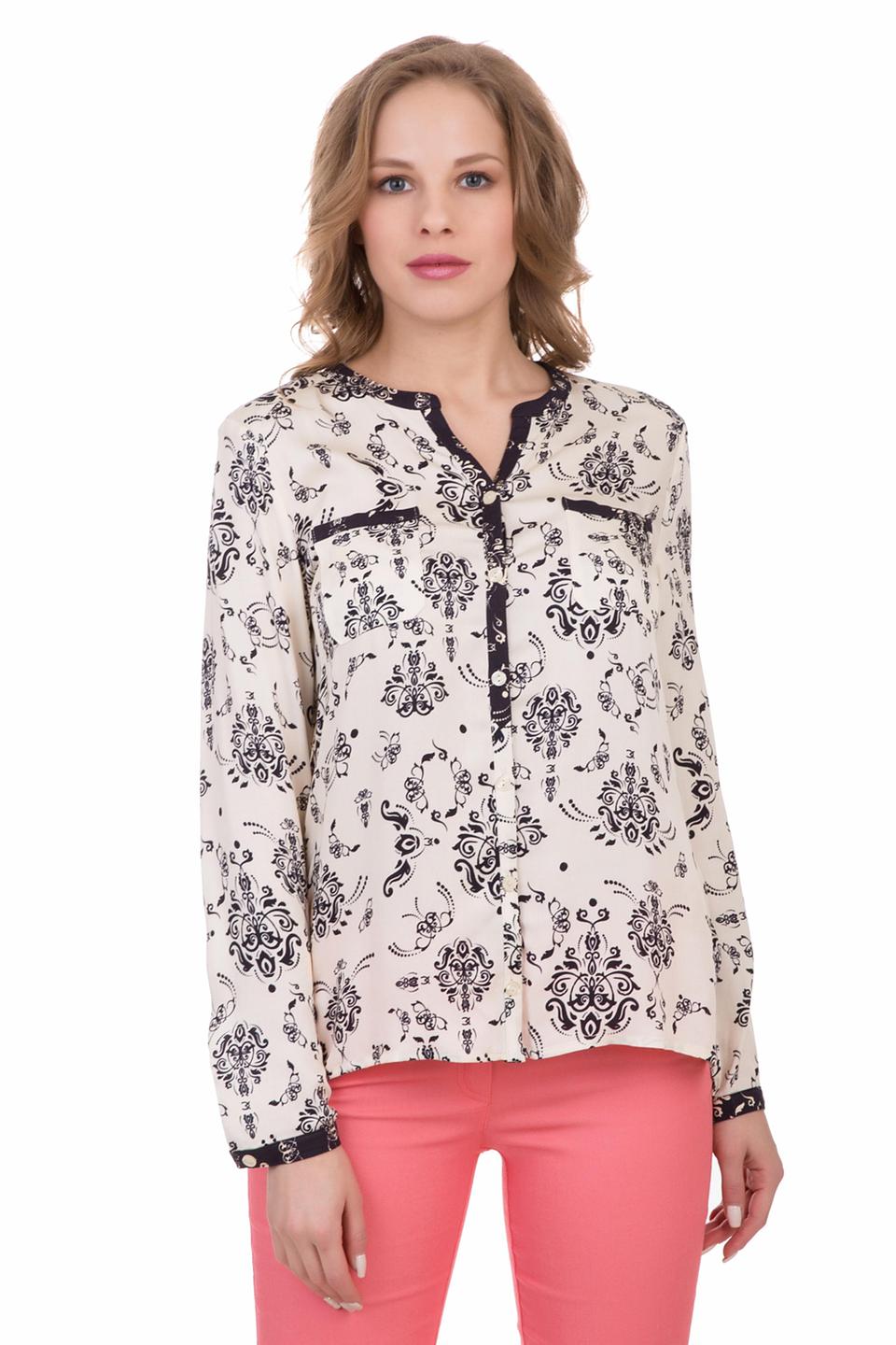 Блуза Eugen Klein с принтом