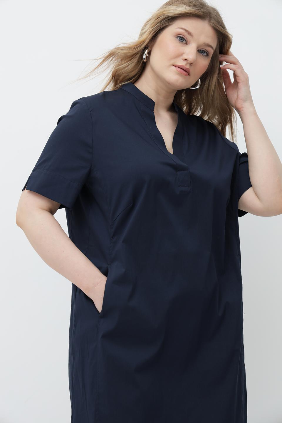 Платье Frank Walder тёмно-синее