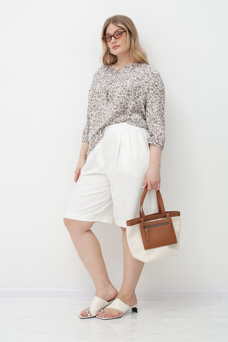 Блузка Frank Walder с принтом