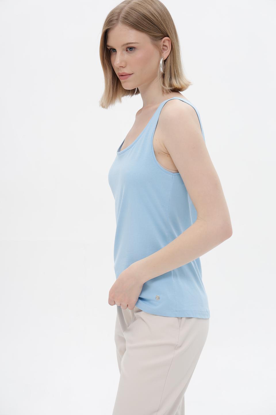 Топ Monari голубой