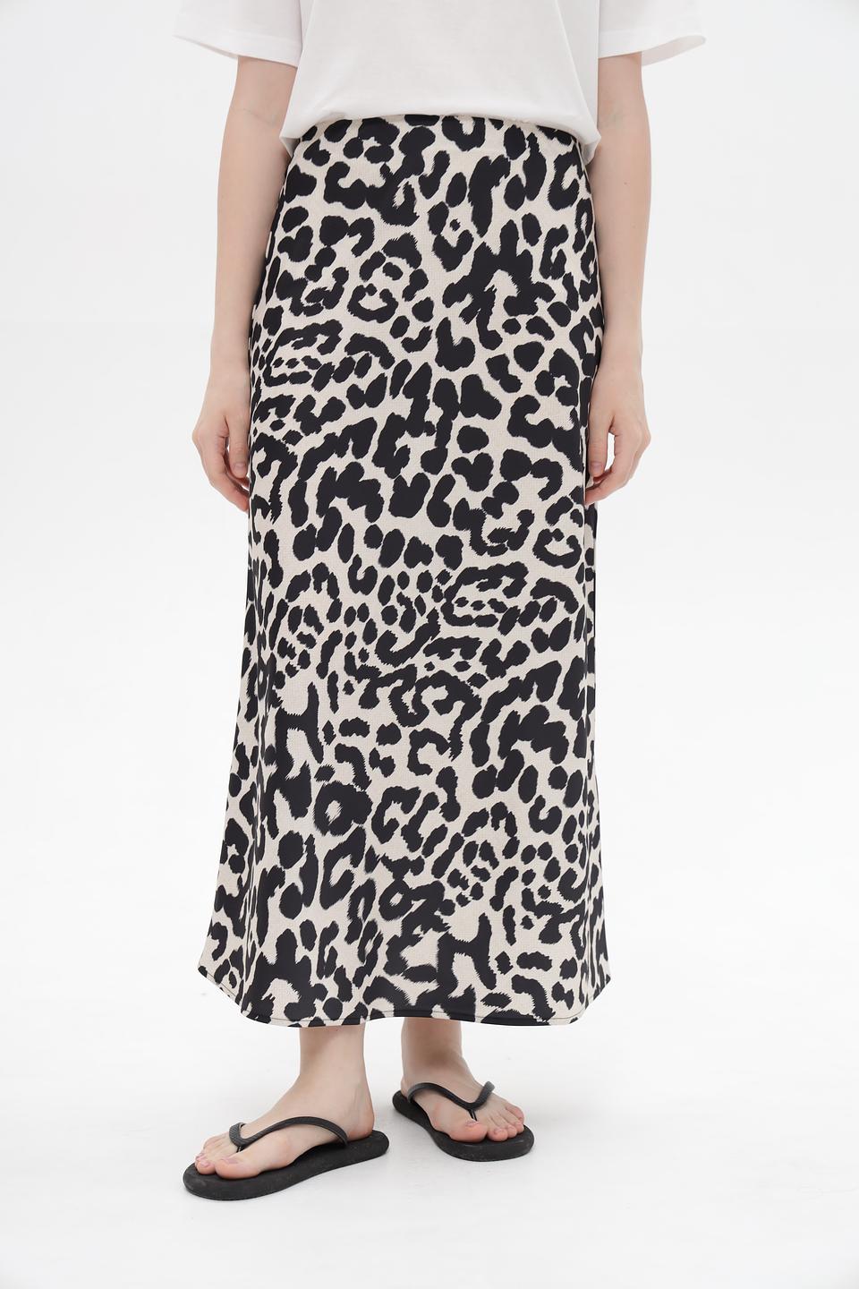 Юбка Monari с леопардовым принтом
