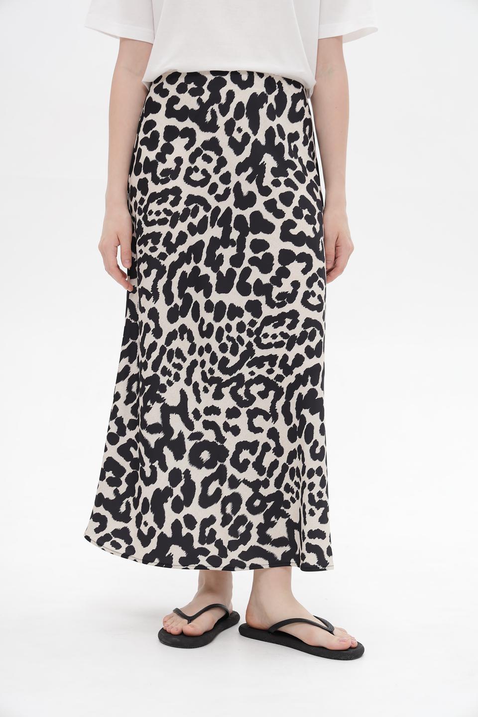Юбка Monari с леопардовым принтом