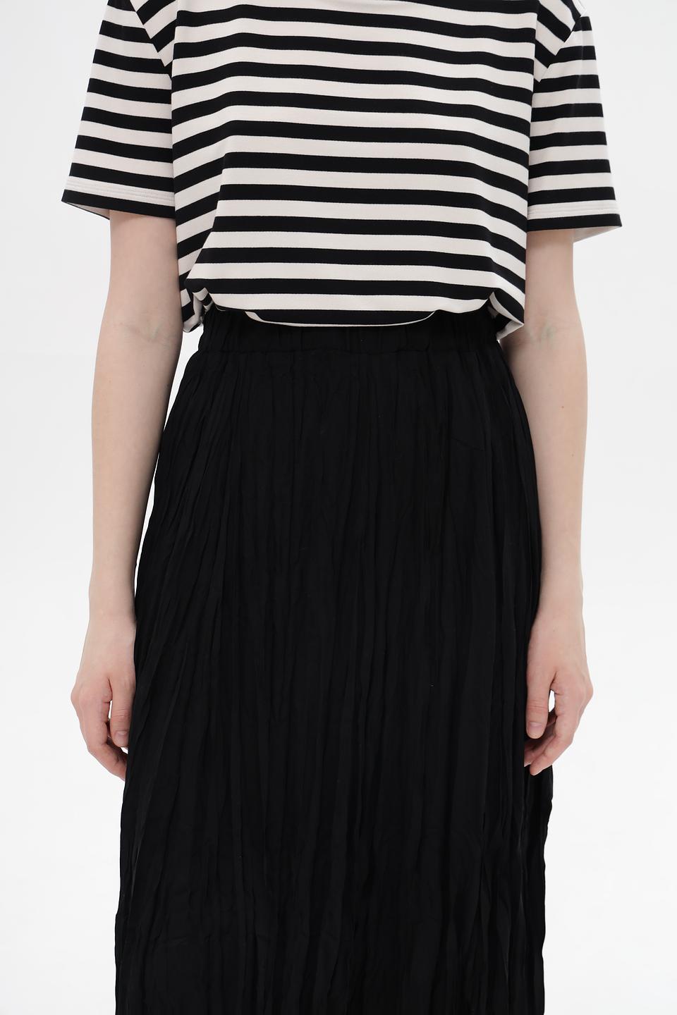 Юбка Monari чёрная плиссированная