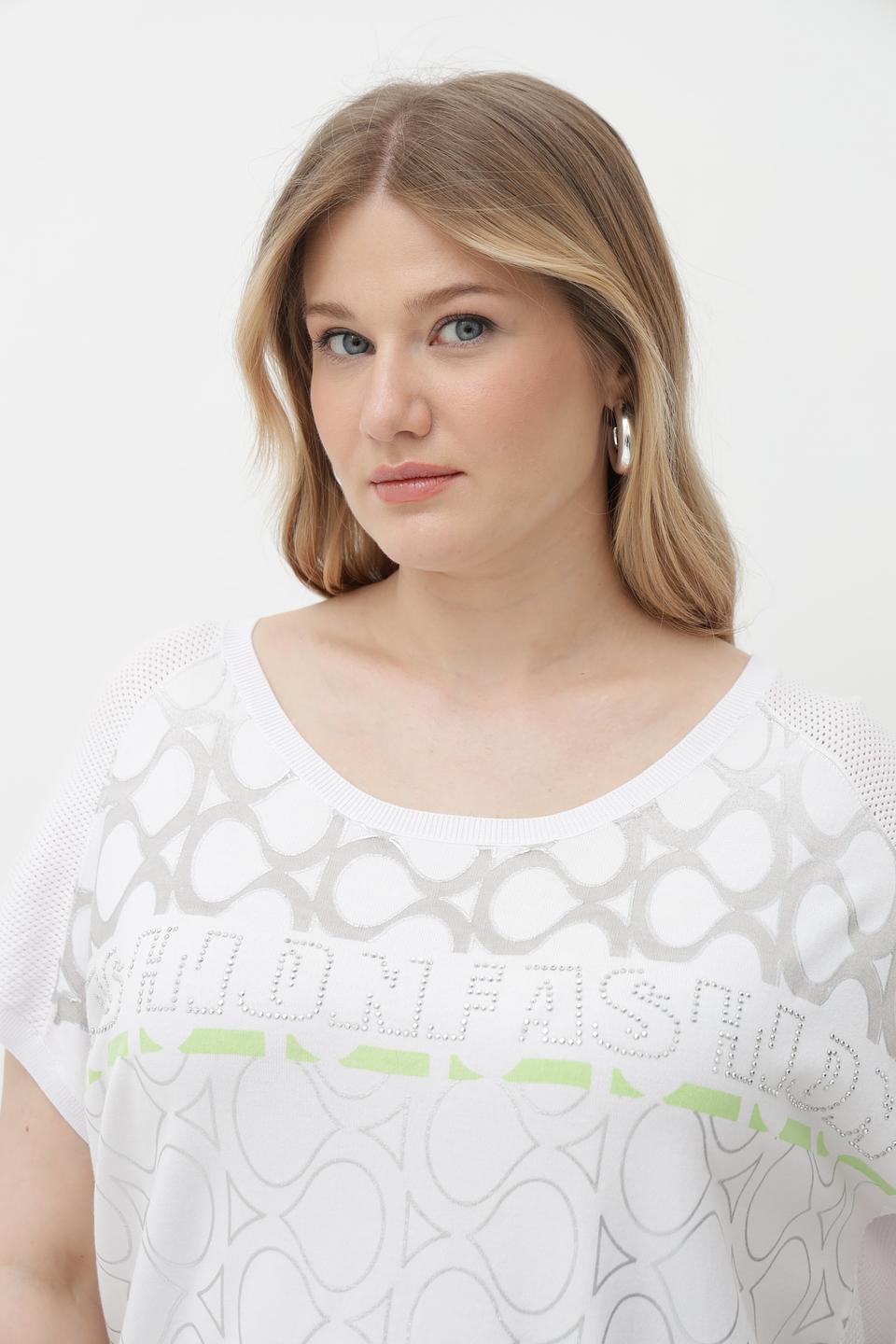 Пуловер Tuzzi с принтом