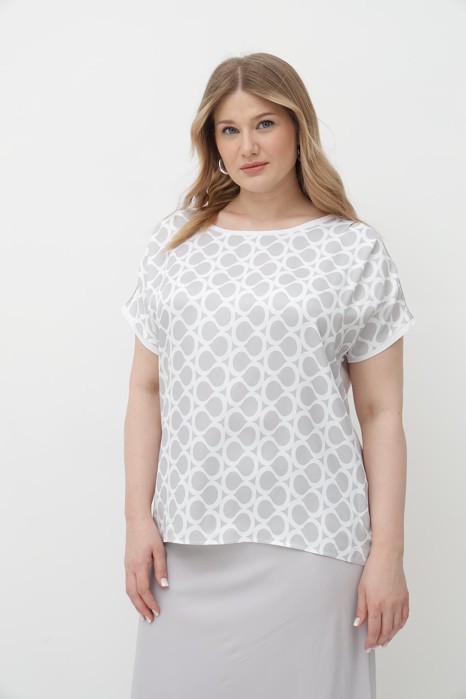 Блуза Tuzzi с принтом