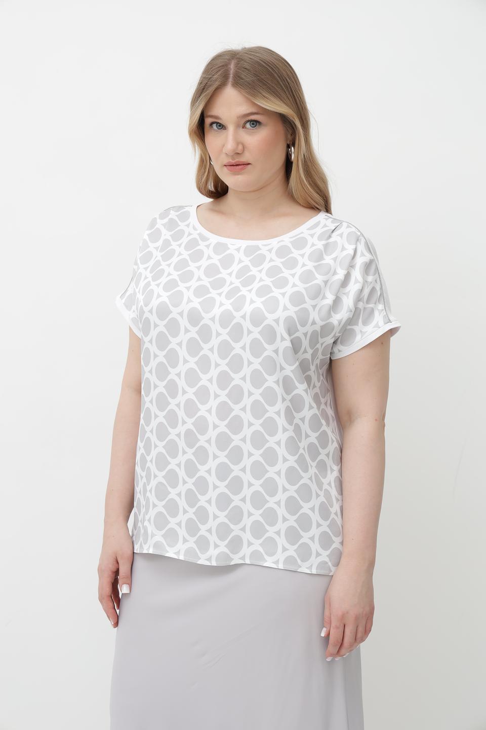 Блуза Tuzzi с принтом