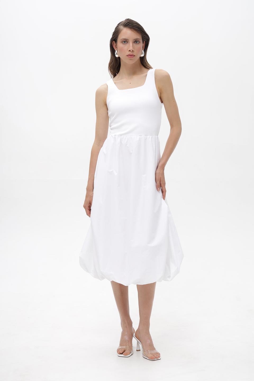 Платье Rich and Royal белое