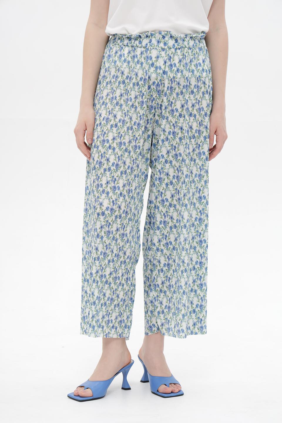 Брюки Rich and Royal с цветочным принтом