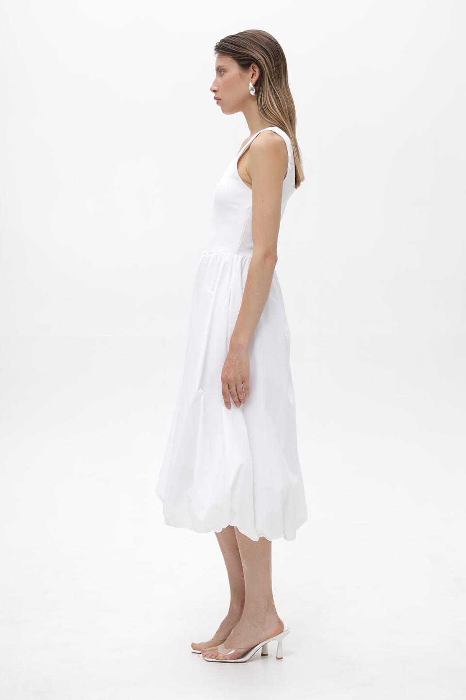 Платье Rich and Royal белое