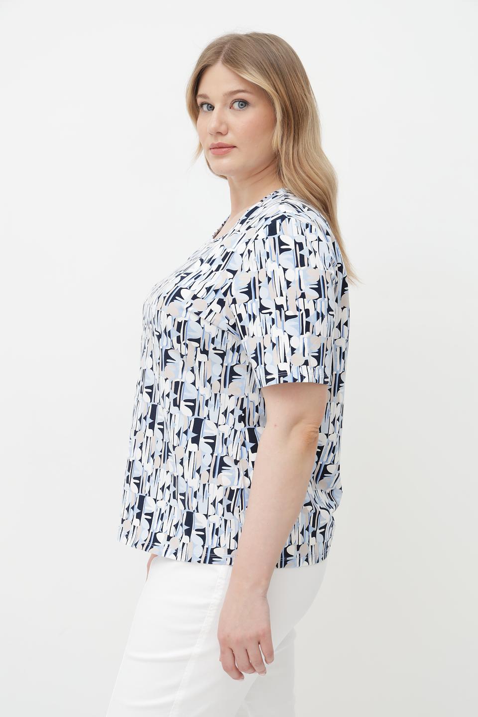 Футболка Barbara Lebek с принтом