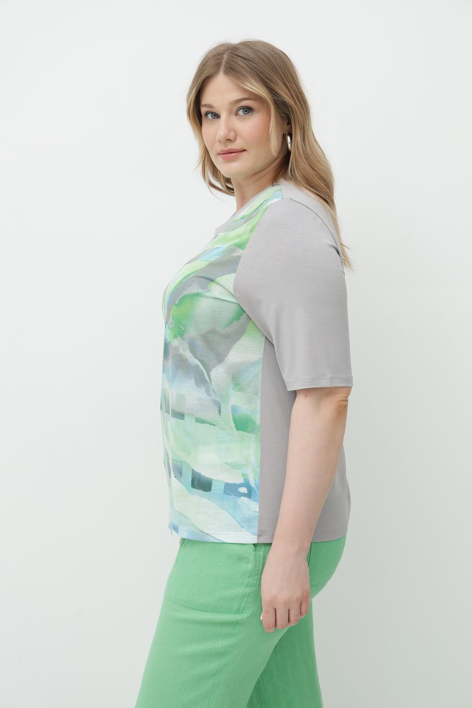 Футболка Barbara Lebek с принтом