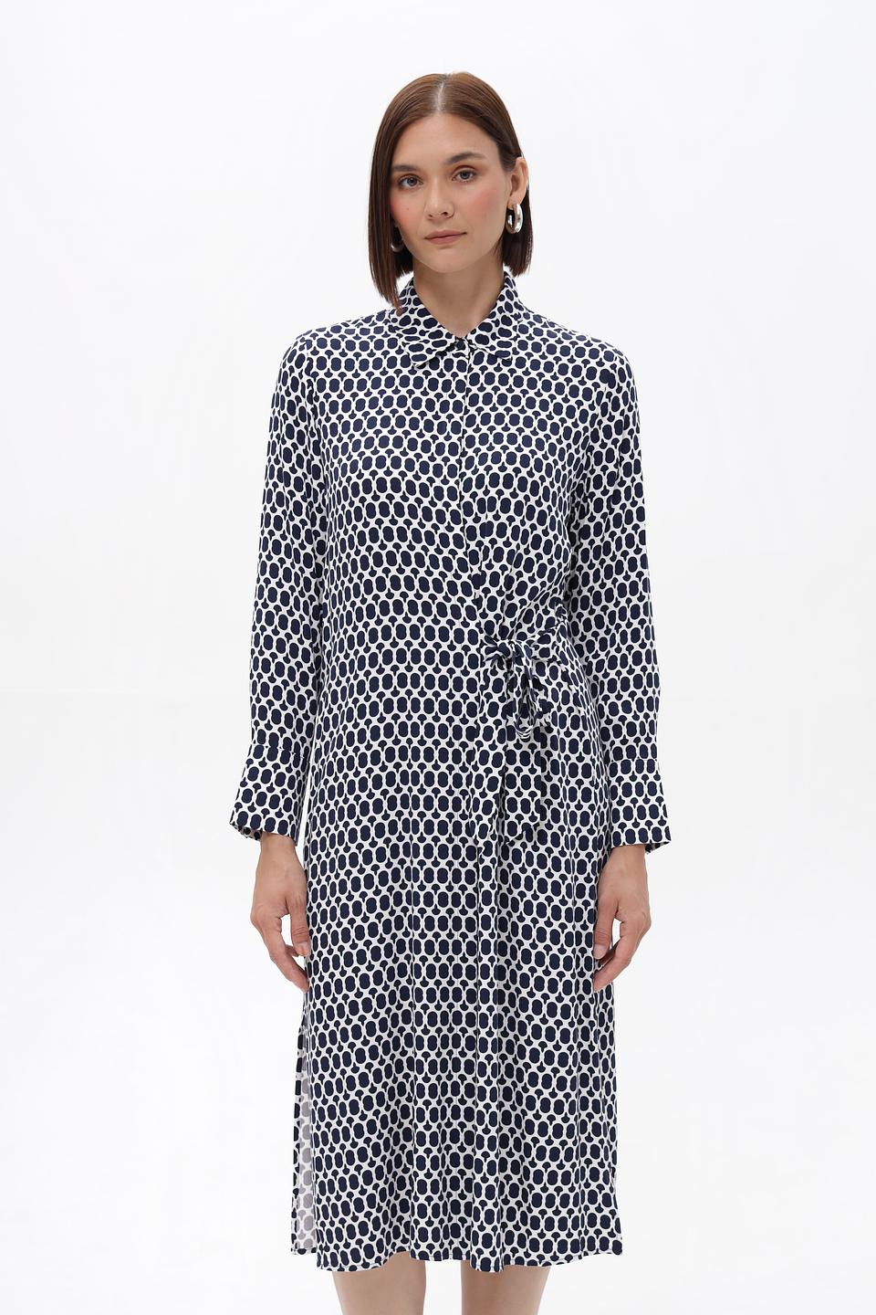 Платье Olsen с принтом