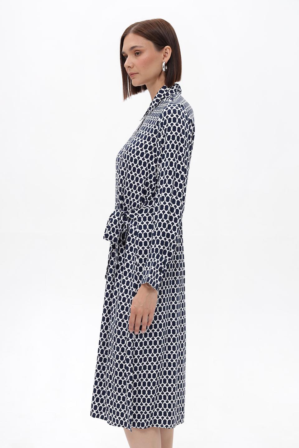 Платье Olsen с принтом