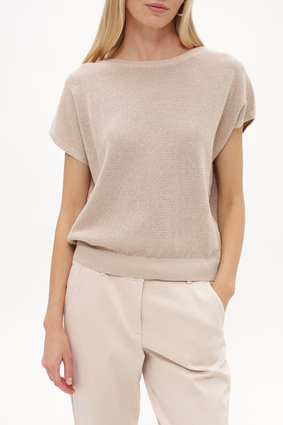 Пуловер Betty and Co бежевый