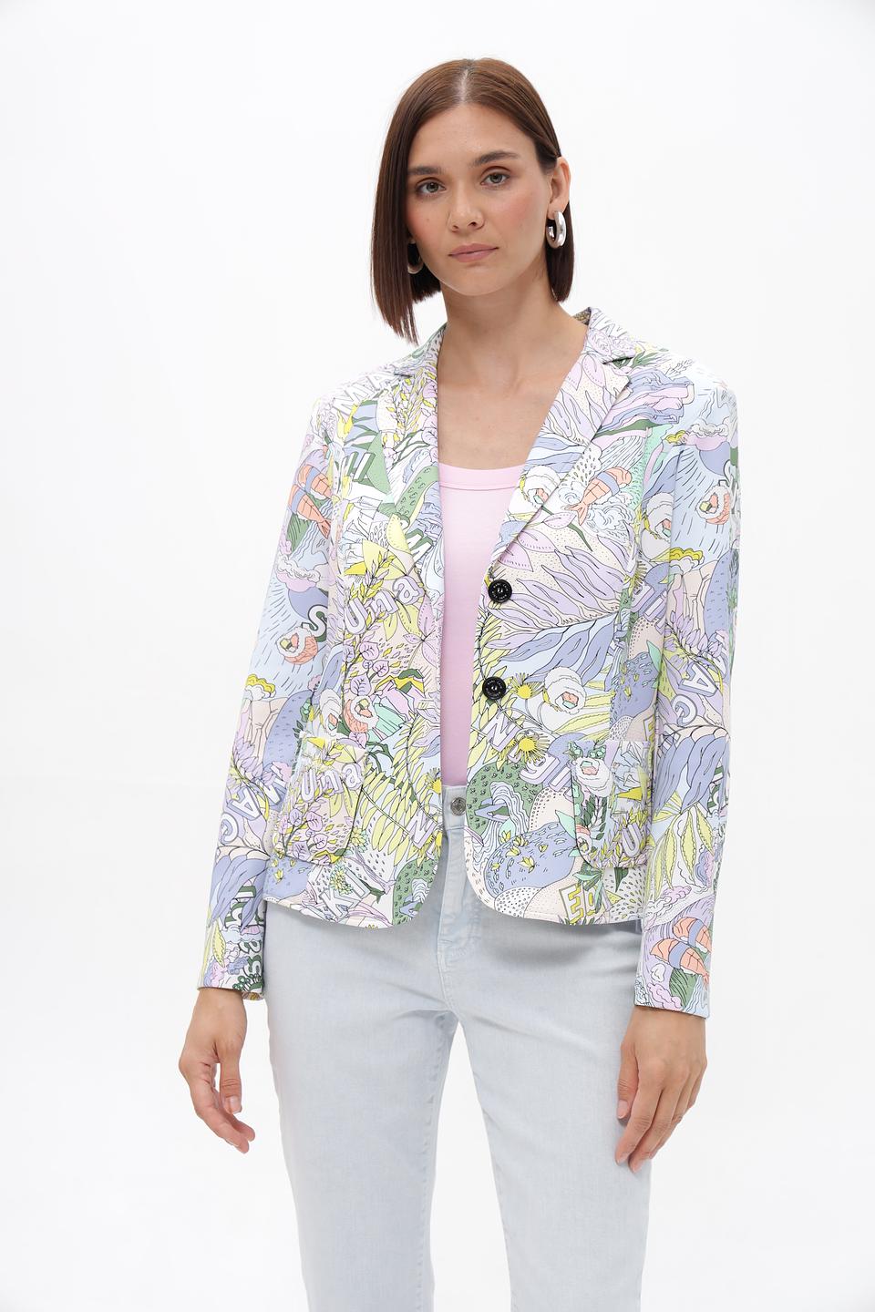 Жакет Marc Cain с принтом