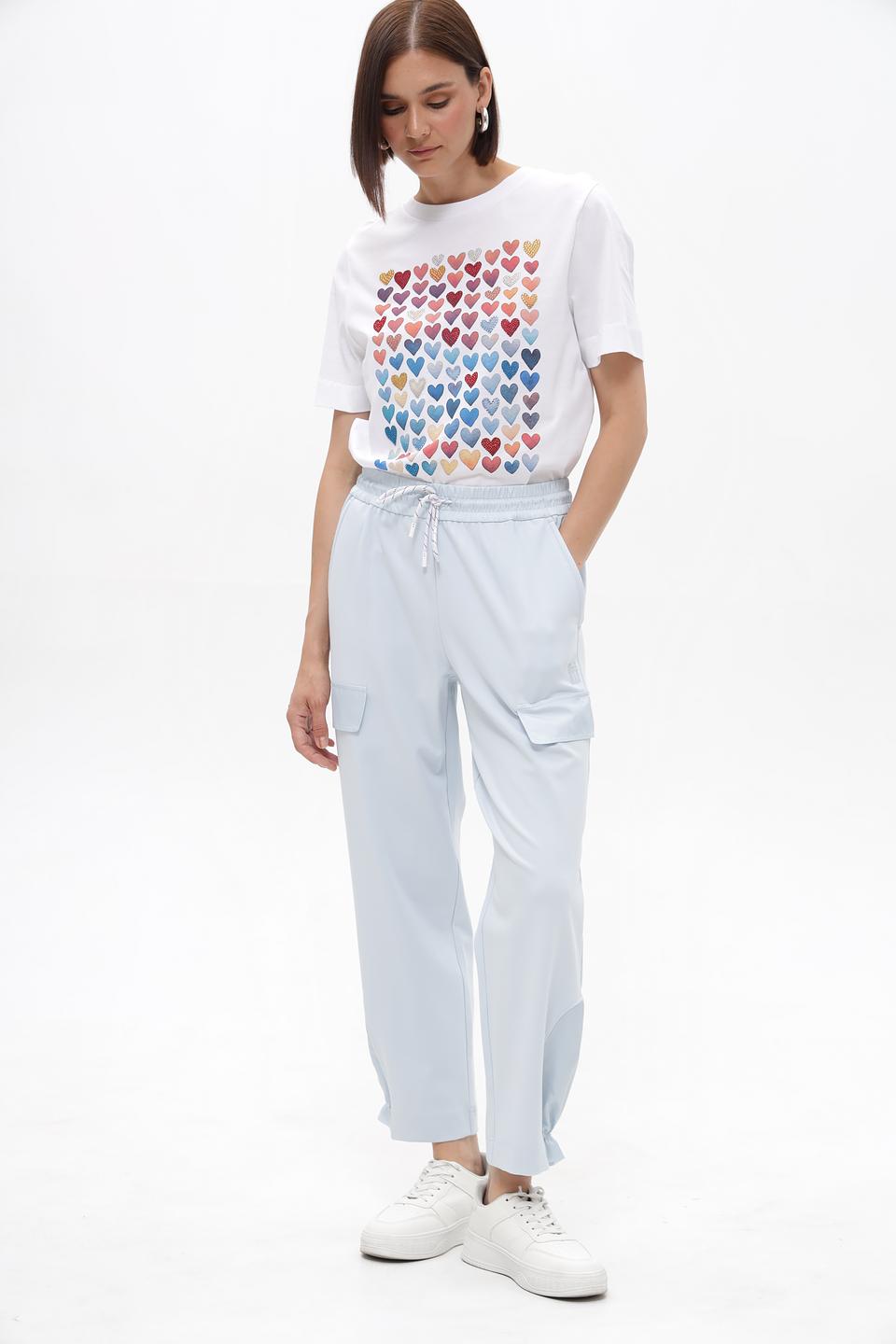 Брюки спортивные Marc Cain Sports голубые