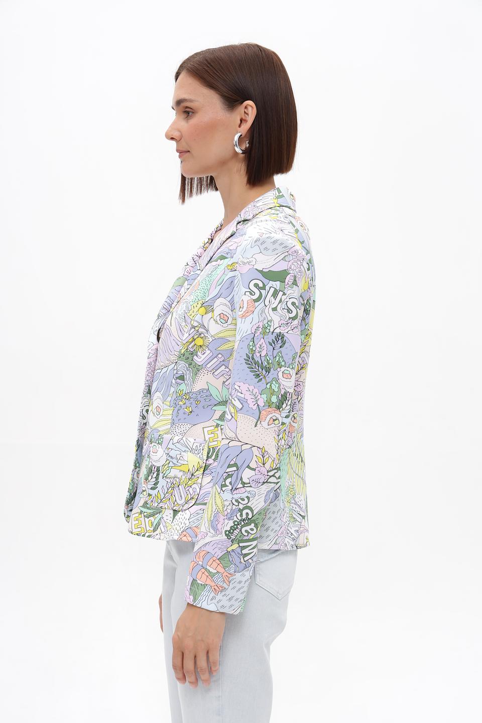 Жакет Marc Cain с принтом