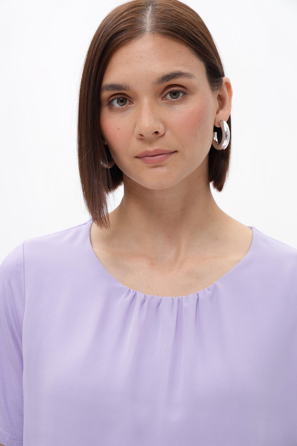 Блузка Frank Walder лавандовая