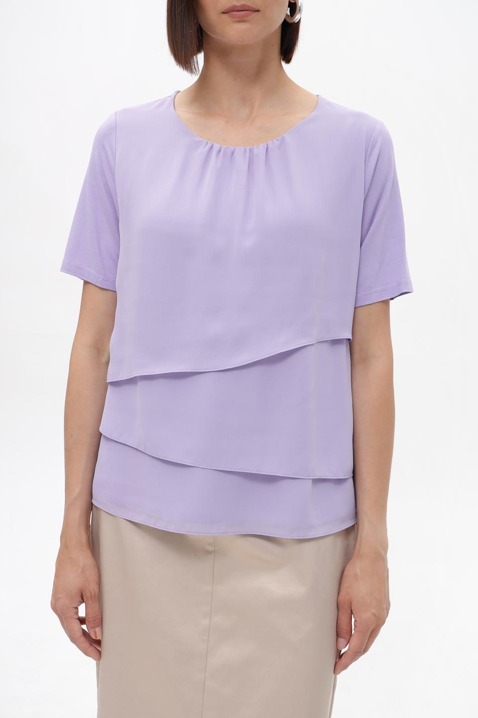 Блузка Frank Walder лавандовая