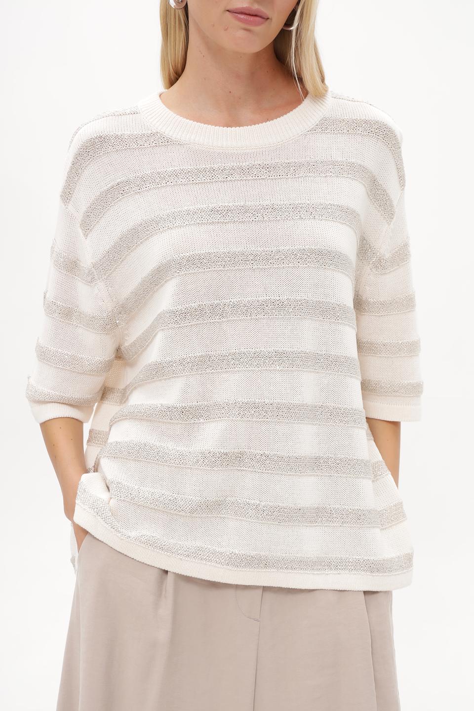 Пуловер Marc Aurel в полоску