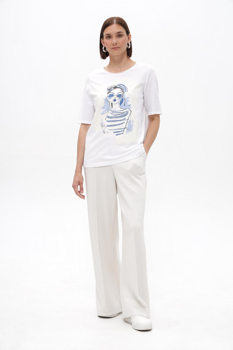 Футболка Oui с принтом