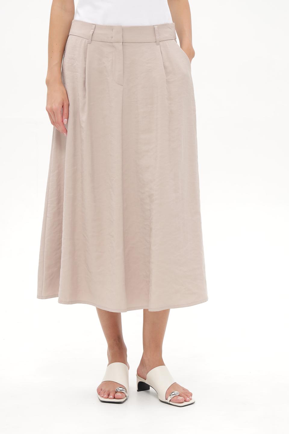 Юбка Betty Barclay клёш бежевая