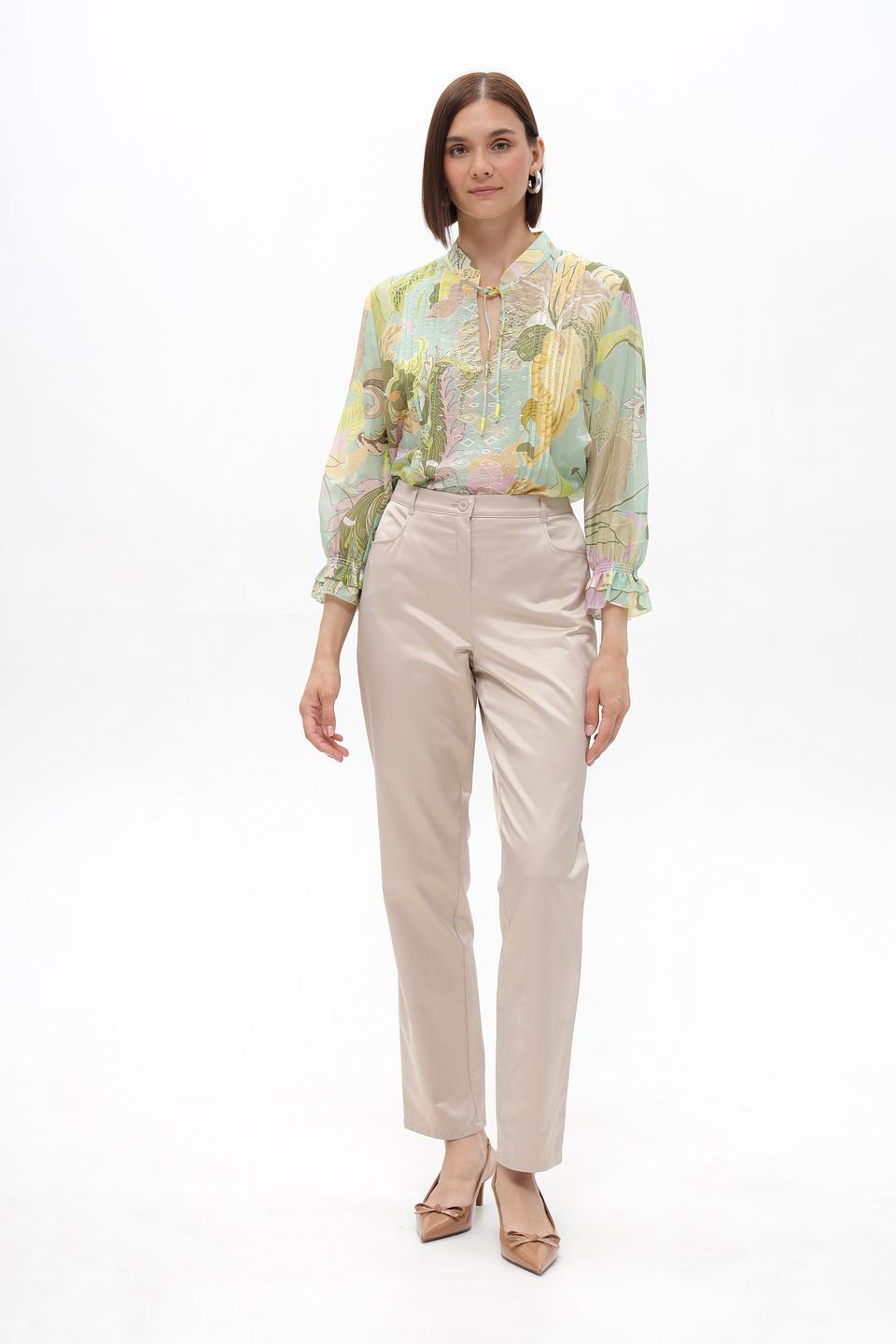 Блузка Marc Cain с цветочным принтом