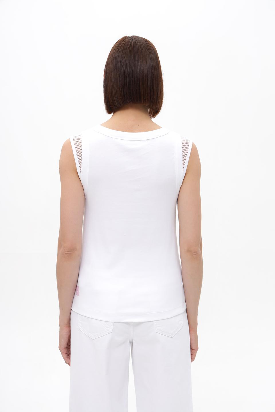 Топ Marc Cain с тропическим принтом