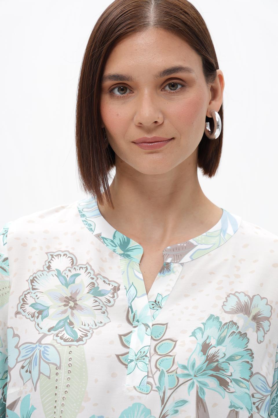 Блузка Frank Walder с цветочным принтом