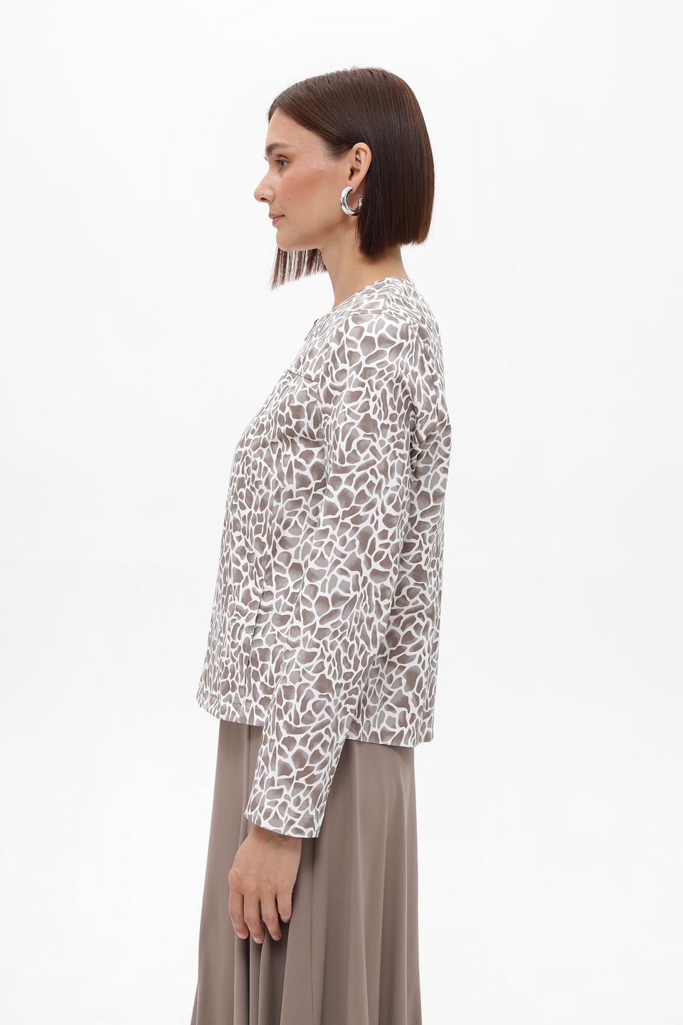 Жакет Frank Walder с принтом