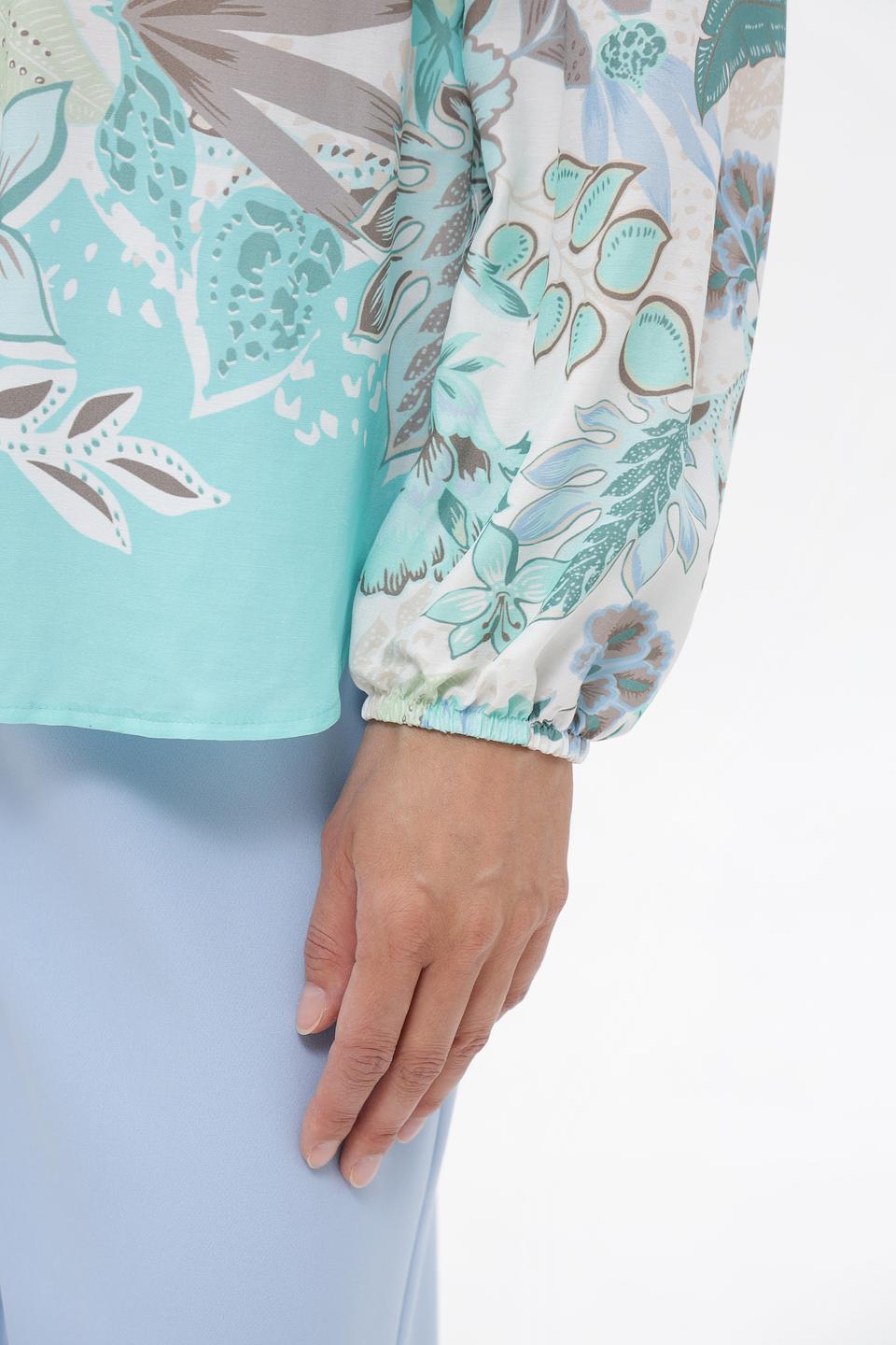 Блузка Frank Walder с цветочным принтом