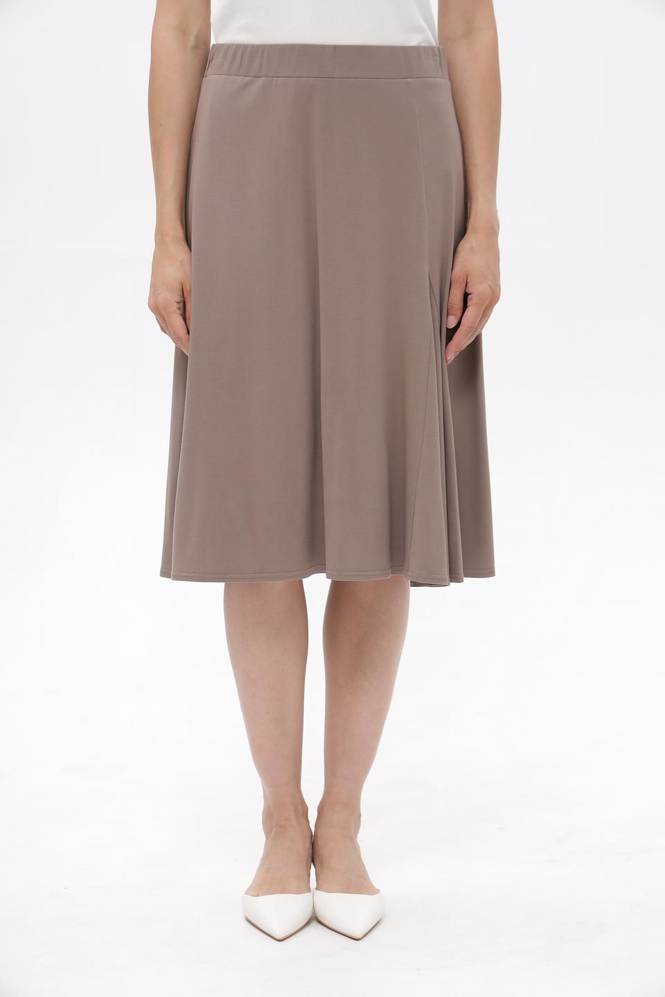 Юбка Frank Walder плиссе бежевая