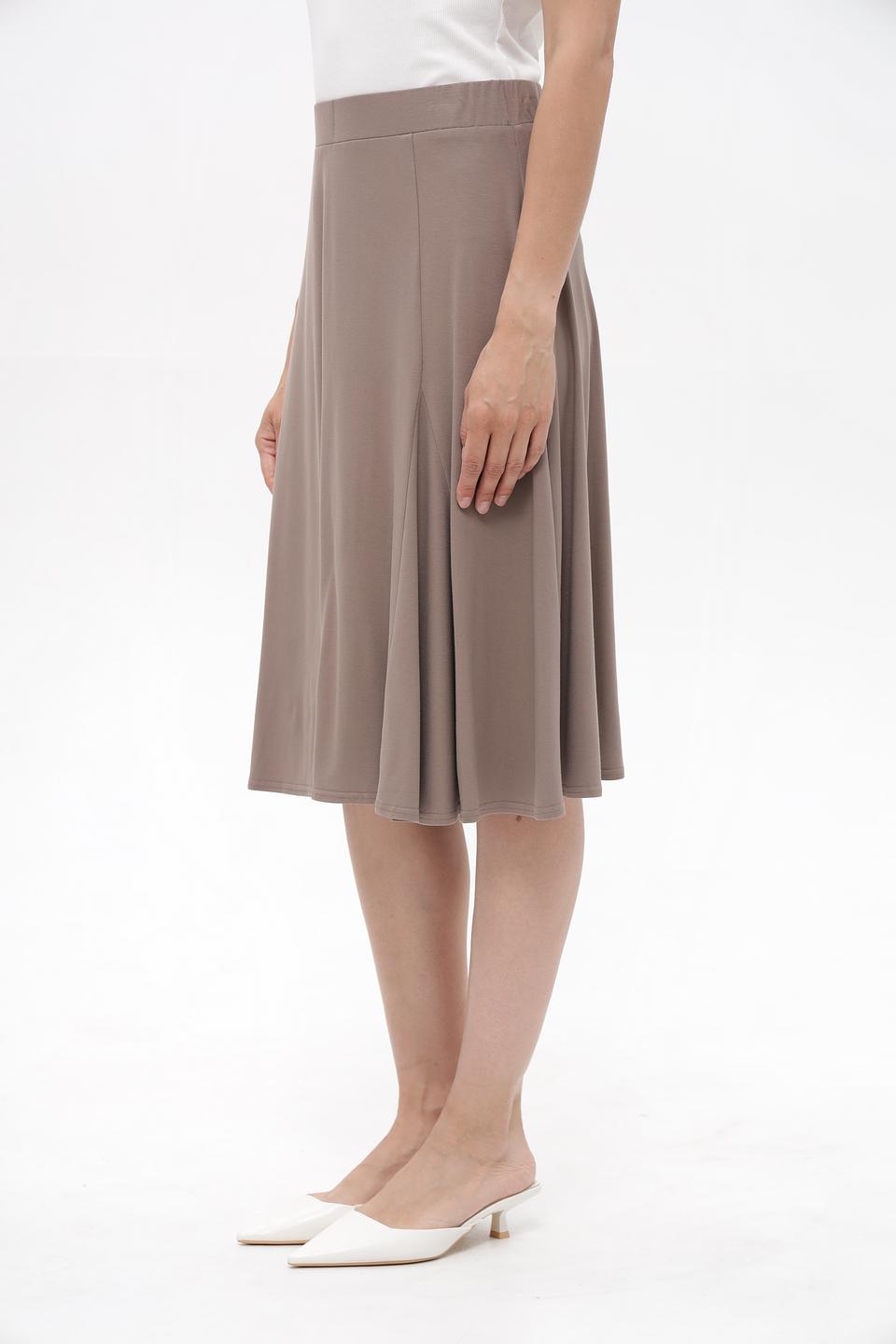 Юбка Frank Walder плиссе бежевая