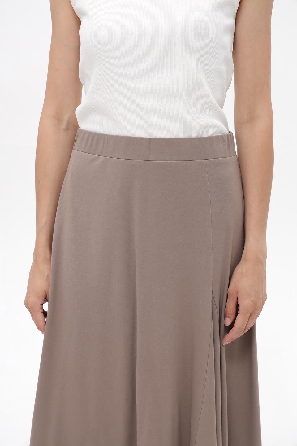 Юбка Frank Walder плиссе бежевая