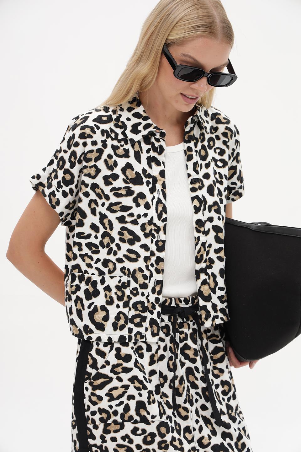 Блуза Betty Barclay леопард
