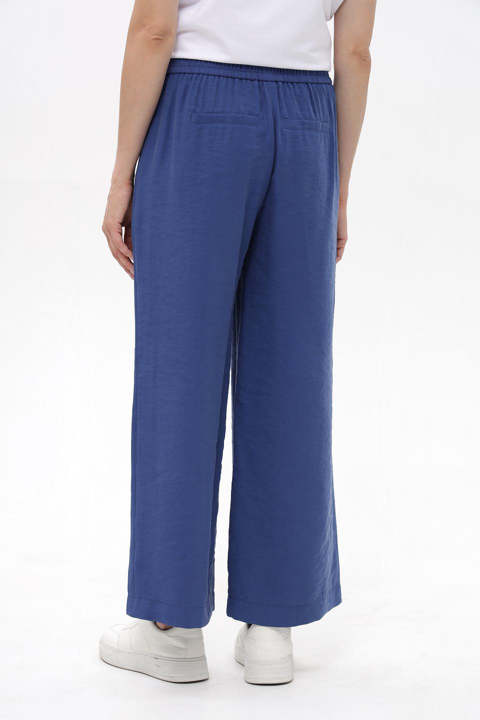 Брюки Lecomte клёш синие