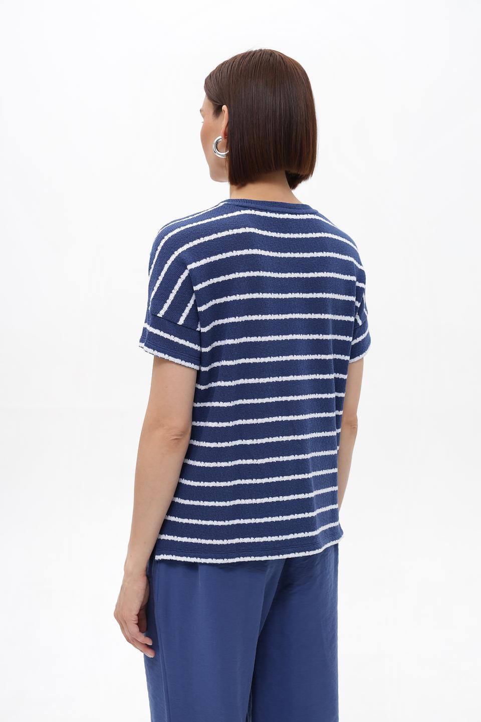 Блузка Lecomte с принтом