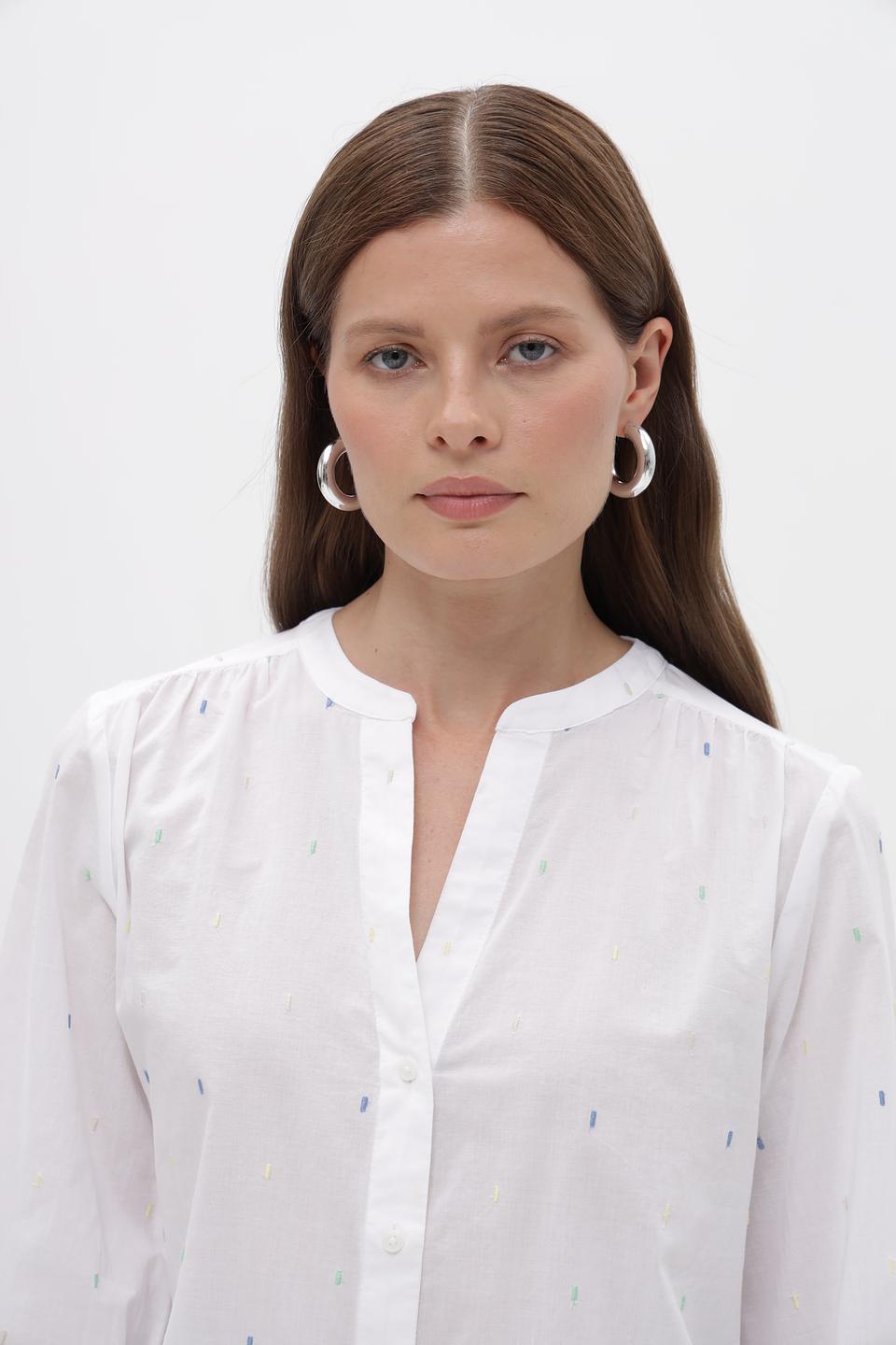 Блузка Tom Tailor с вышивкой