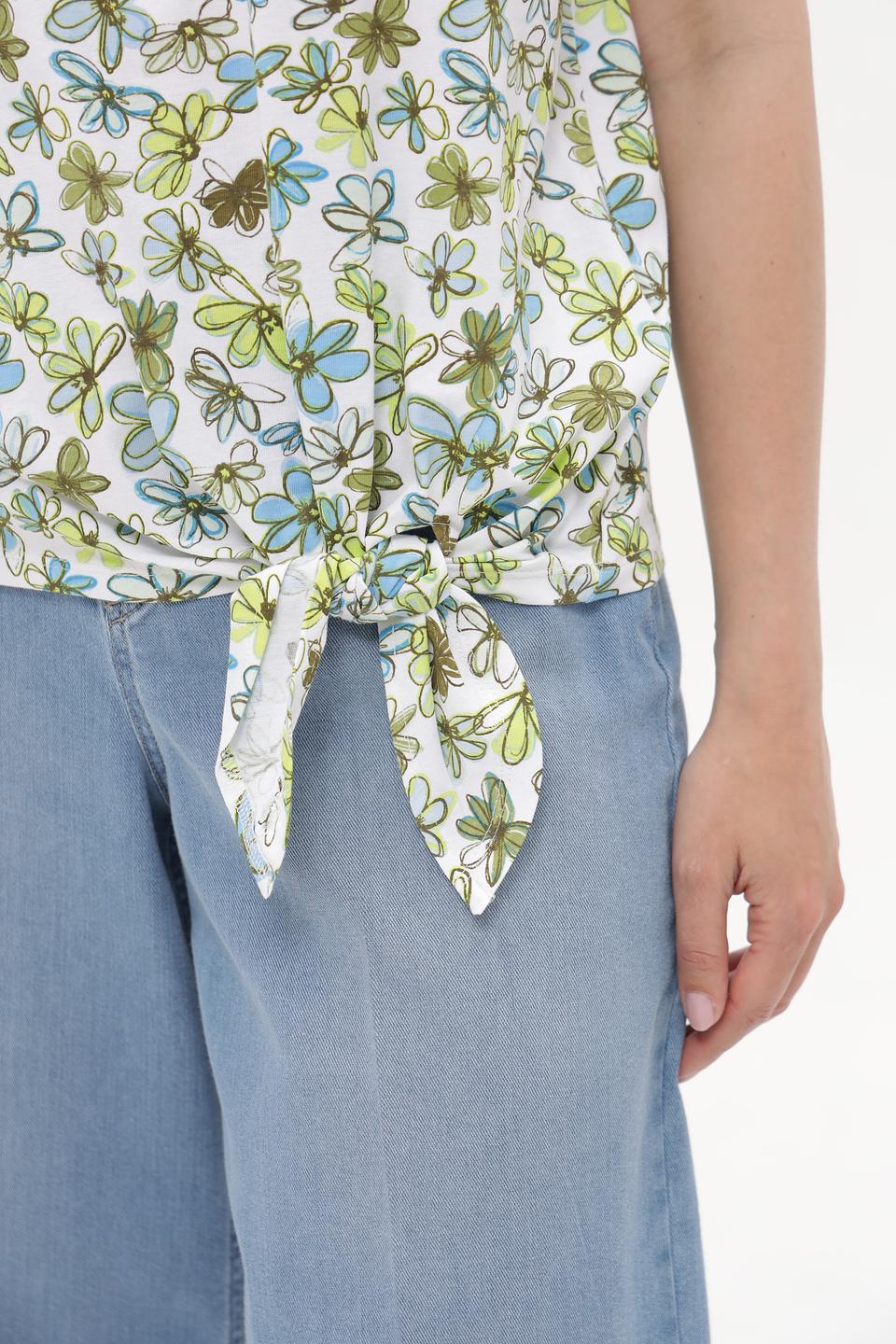 Блузка Tom Tailor с цветочным принтом