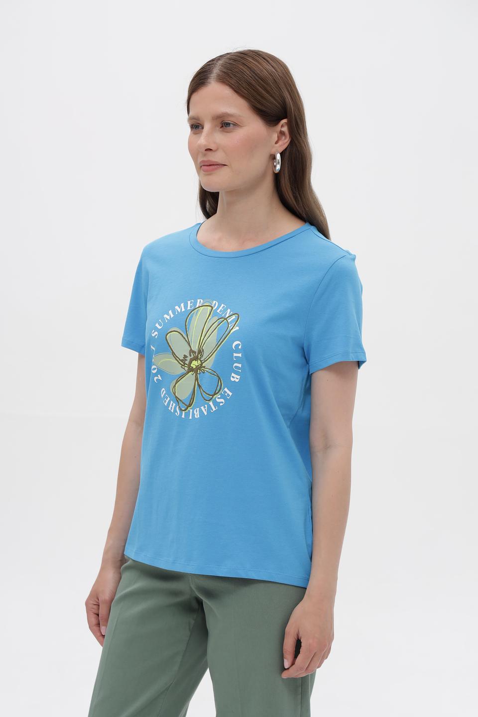 Футболка Tom Tailor denim с принтом