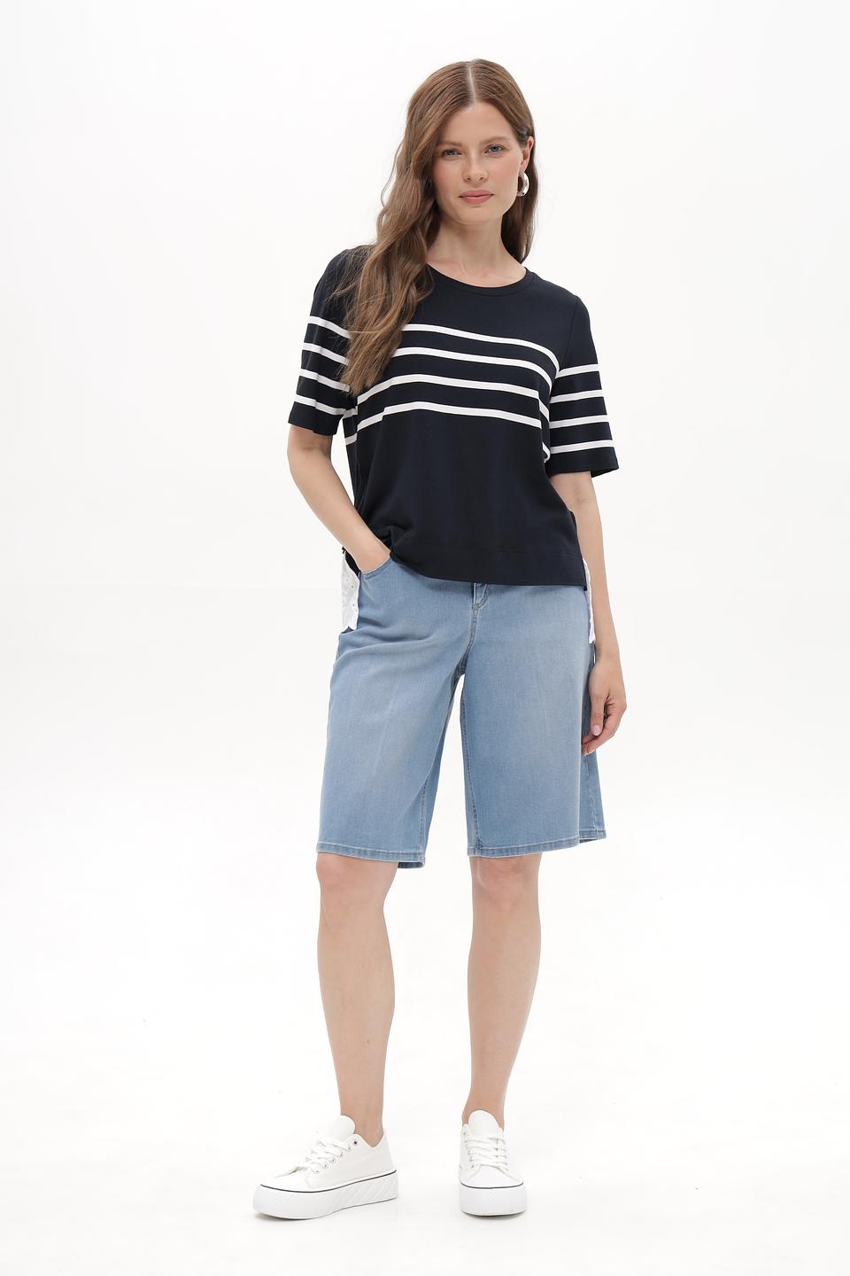 Шорты Gardeur деним светло-голубые