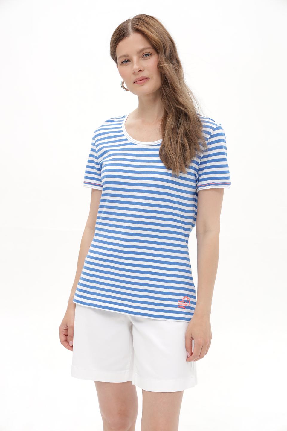 Футболка Time Zone в полоску
