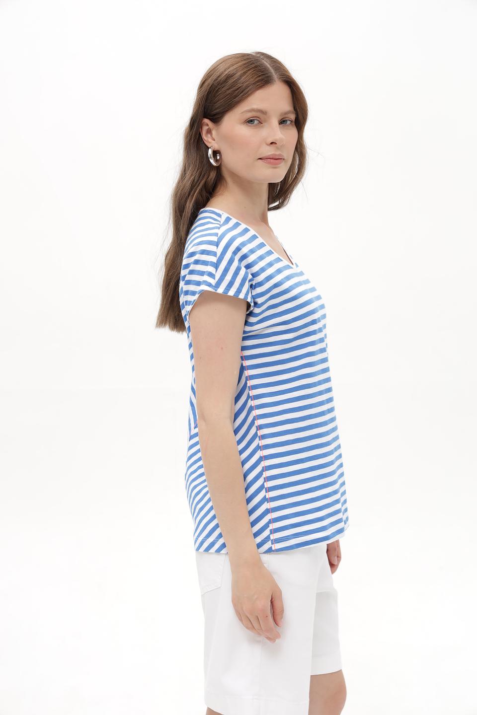 Футболка Time Zone в полоску