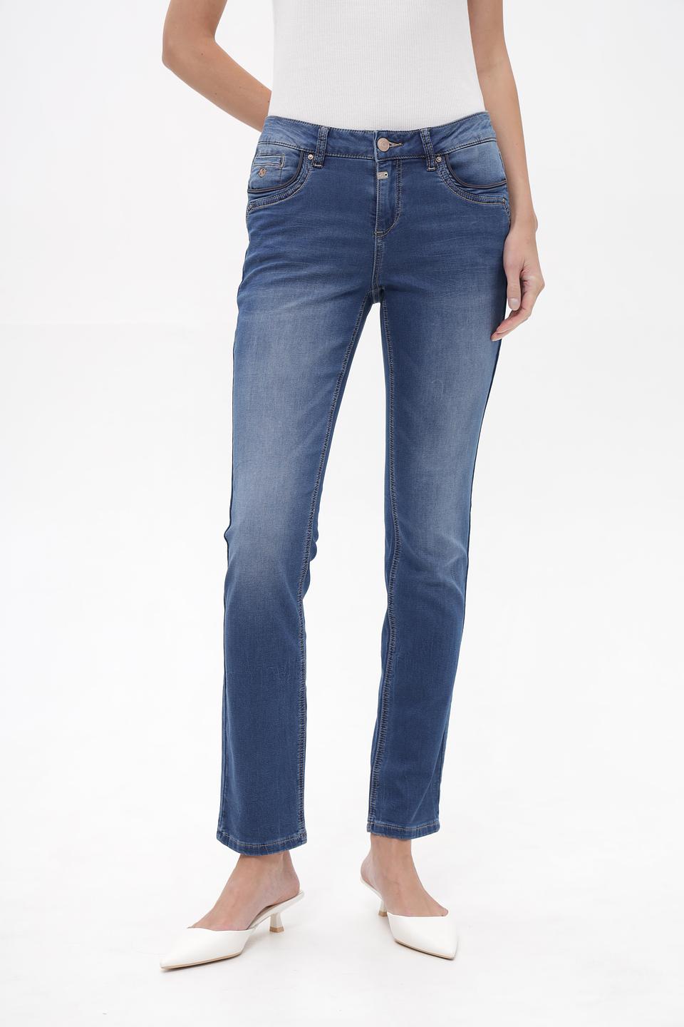 Джинсы Time Zone с потертостями