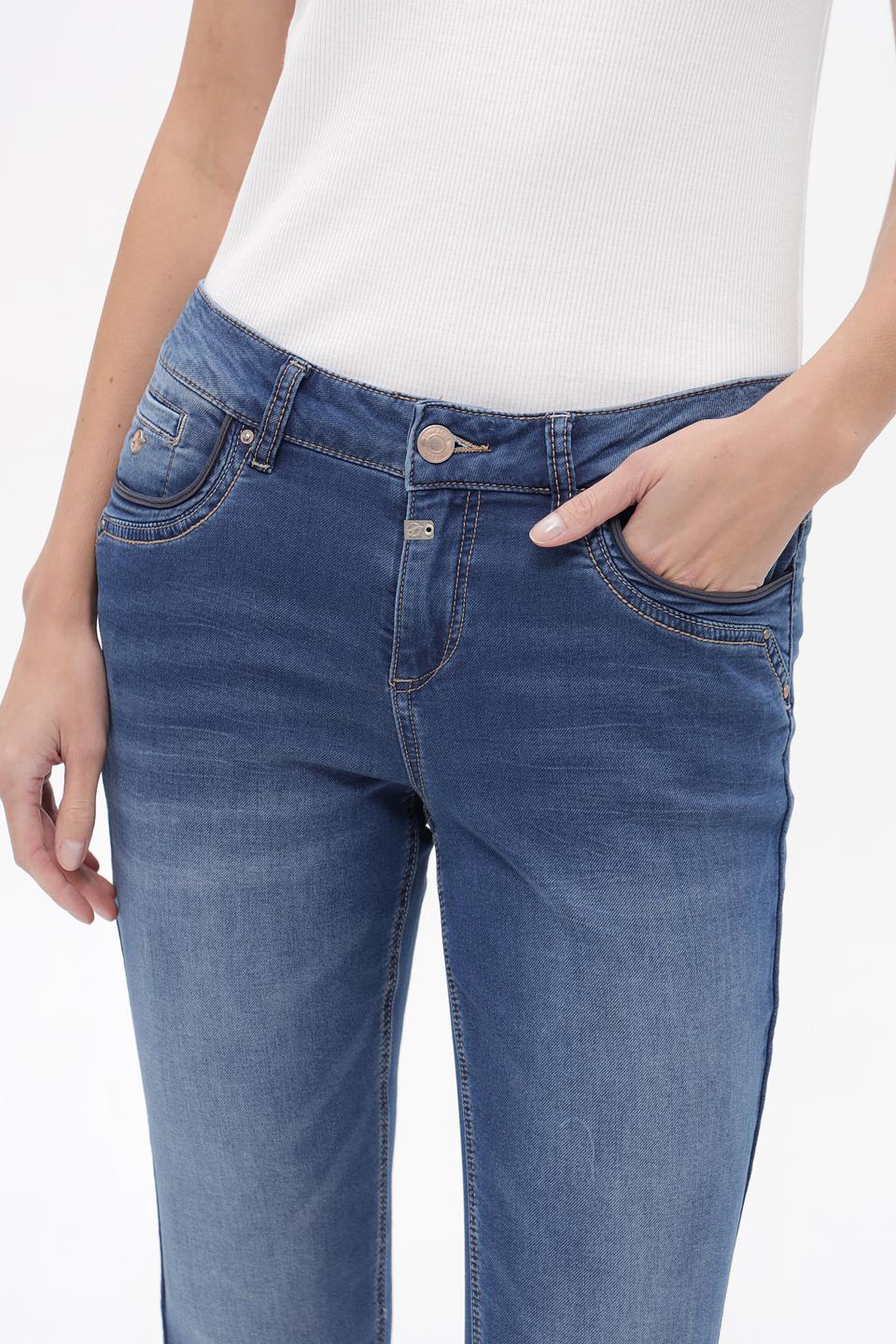 Джинсы Time Zone с потертостями